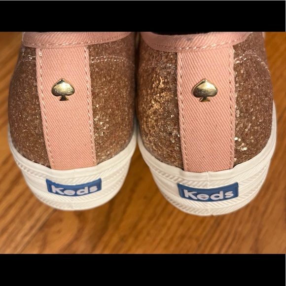 NWOT Keds/Kate Spade Glitter Sneakers - Picture 4 of 5